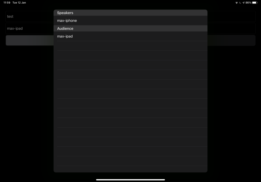 How to Build a Live Audio Streaming iOS App with Agora - Screenshot #4