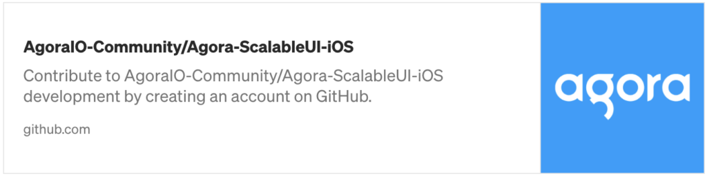 Building scaleable ui for ios using agora - Screenshot #3