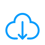 Agora cloud storage icon