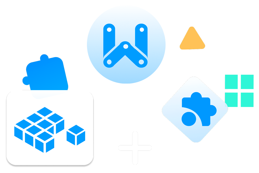Illustration of Agora Extension Marketplace components