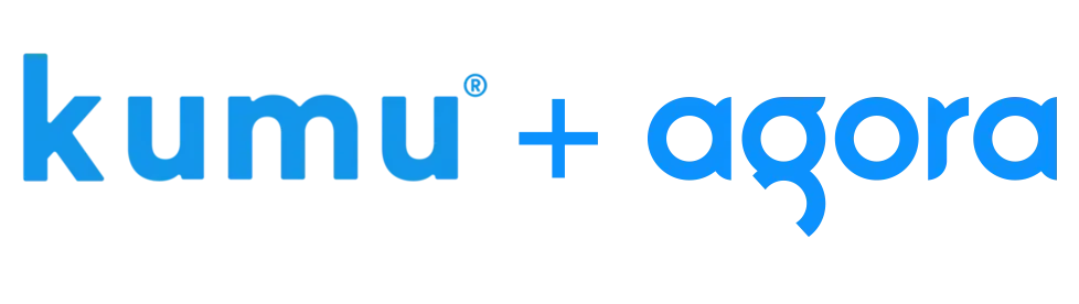 KUMU + Agora logos